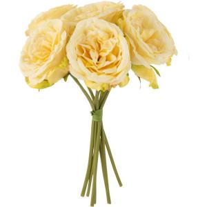 Bouquet 7 roses artificielles