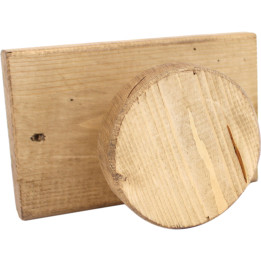 Round Coat Hook 1 Peg