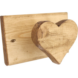 Heart Coat Hook 1 Peg