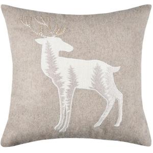 Coussin buissiere cerf 45x45
