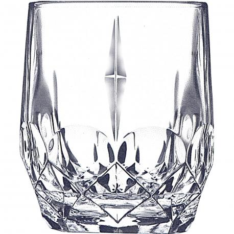 Lot de 6 verres eau cristal