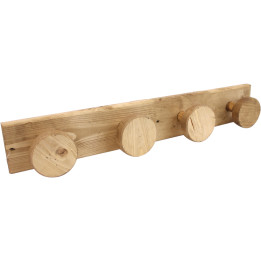 Round 4-Peg Coat Hook