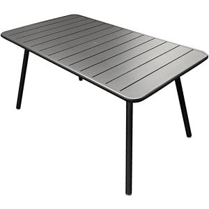 Table rectangulaire aluminium luxembourg 