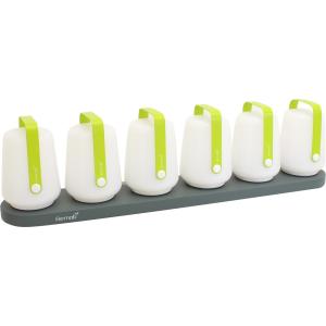 Set de 6 lampes balad 12 cm avec chargeur