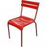 Chaise luxembourg aluminium 