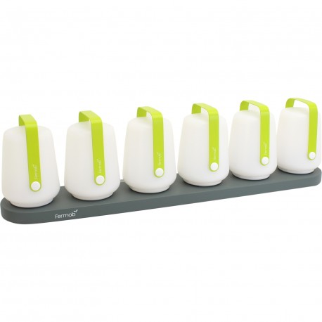 Set de 6 lampes balad 12 cm avec chargeur