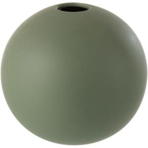 Vase boule  vert