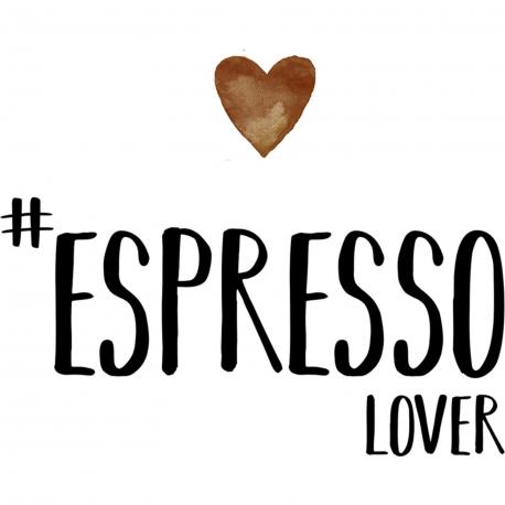 Serviette papier espresso lover