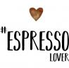 Serviette papier espresso lover