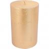 Bougie cylindrique or