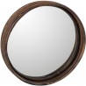 Plateau rond miroir