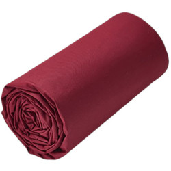 Lenzuolo con angoli Percale - Rouge fetiche | 90x190