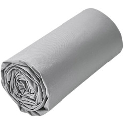 Lenzuolo con angoli Percale - Gris duvet | 90x190