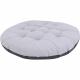 Galette de chaise bicolore reversible ronde