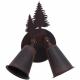 Applique 2 l sapins