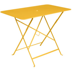 Rectangular Folding Metal Table - Miel | 77x74x57