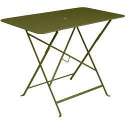 Rectangular Folding Metal Table - Pesto | 97x74x57
