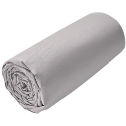 Lenzuolo con angoli 57 fili Les unis - Calcium | 90x190