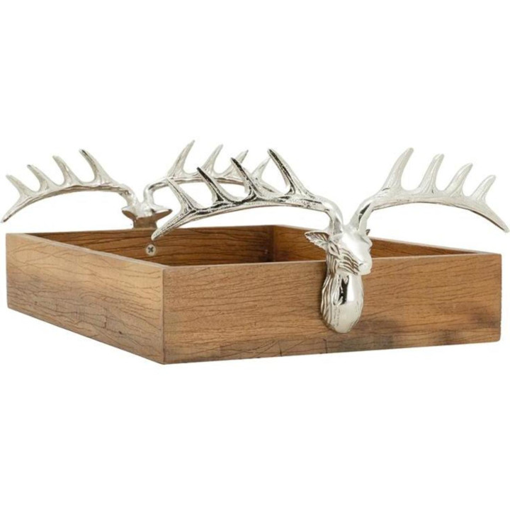 Large Stag Rectangular Tray