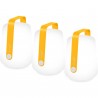 Set de 3 lampes balad 12 cm