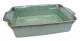 Plat four rectangulaire emeraude