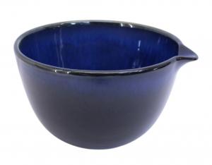 Saladier bec verseur grand bleu