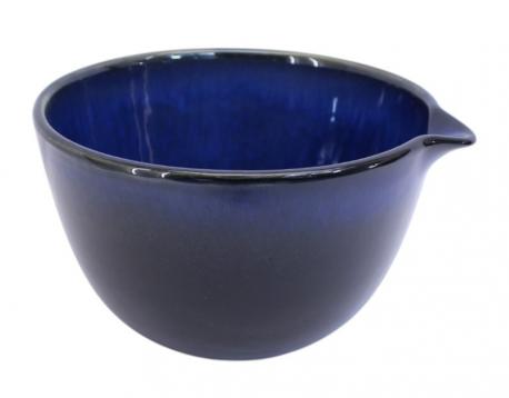 Saladier bec verseur grand bleu
