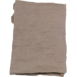 Taie lin stone washed Lin stone washed - Sarrasin | 40x40