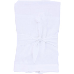 Taie lin stone washed Lin stone washed - Blanc | 50x70