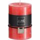 Bougie cylindrique rouge
