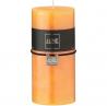 Bougie cylindrique orange