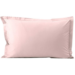 Taie d'oreiller Percale - Rose clair opera | 65x65