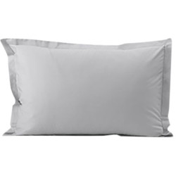 Taie d'oreiller Percale - Gris duvet | 65x65