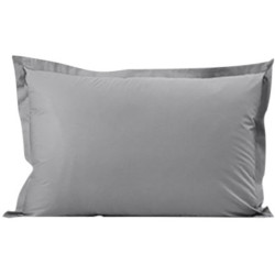 Taie d'oreiller Percale - Gris galet | 65x65