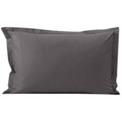 Taie d'oreiller Percale - Basalt | 65x65