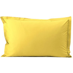 Taie d'oreiller Percale - Jaune abeille | 65x65