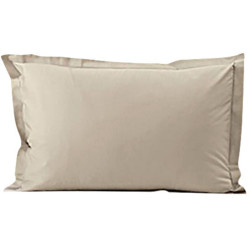 Taie d'oreiller Percale - Terre battue | 65x65