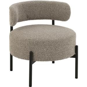 Fauteuil lounge bouclette