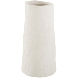 White terracotta vase