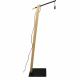 Lampadaire sacha abat jour verre