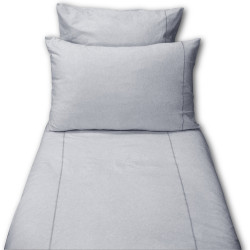 Housse de couette vancouver - Gris clair | 140x200