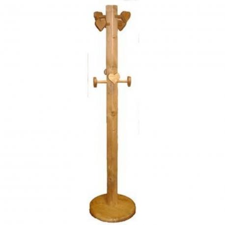 Porte manteaux coeur perroquet 8 tetes