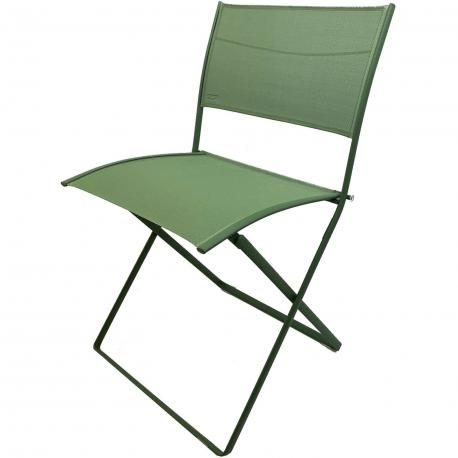 Chaise pliante assise batyline plein air