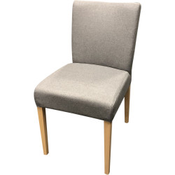 Sedia Shanna sfoderabile - Orlando grey | 46x86x63 | Pieds hêtre p17