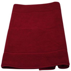 Tappeto da bagno spugna tinta unita - Rouge castille | 50x80