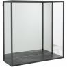 Miroir carré étagère