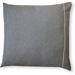 Taie oreiller vancouver - Gris | 65x65