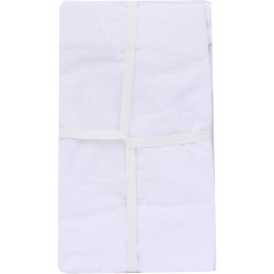 Federa Percale lavata - Blanc saline | 50x70