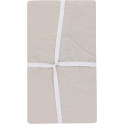 Federa Percale lavata - Beige épeautre | 50x70