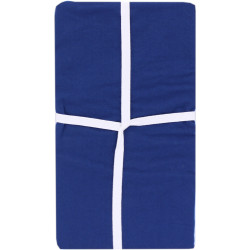 Federa Percale lavata - Bleu chauffe | 50x70